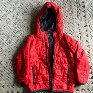 LLBean boys red winter coat